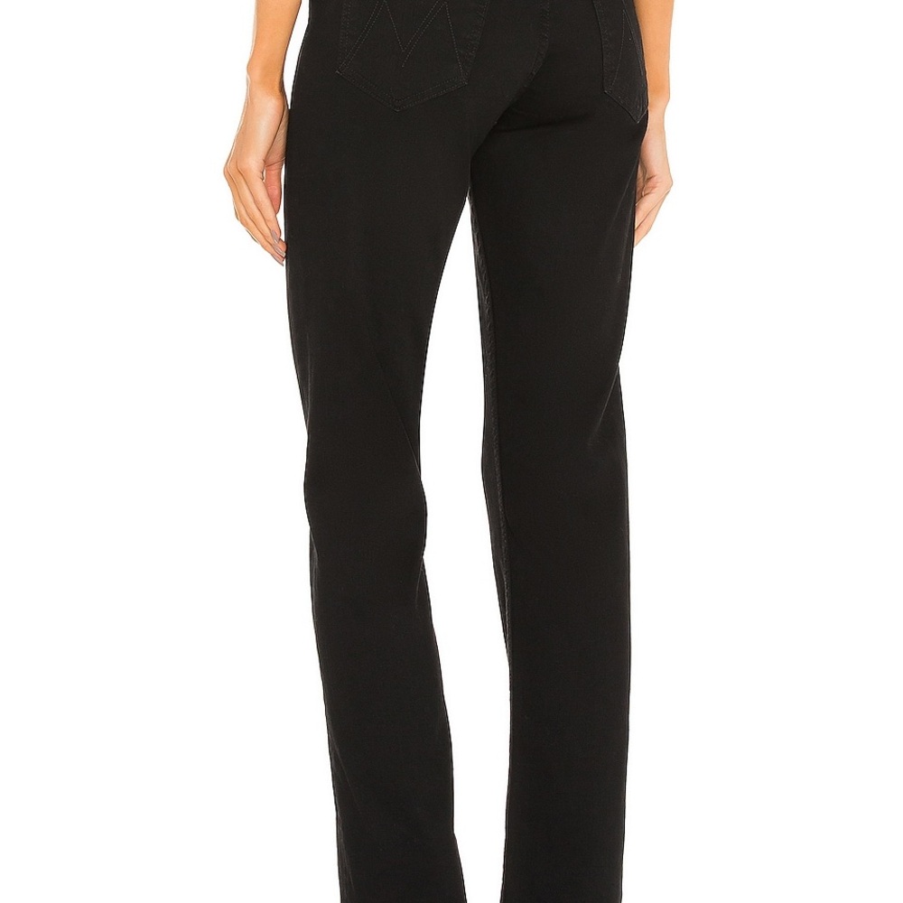 Mother High waisted Rider Skimp Jeans Women's Black Jeans